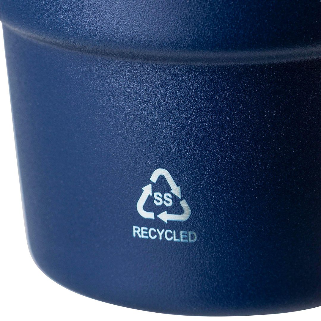 Recycelter Edelstahl-Becher mit doppelter Wand (175 ml) Lüthlanna