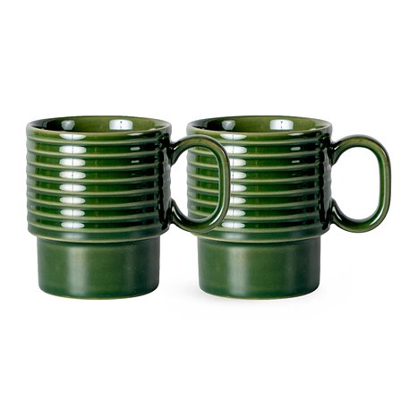 Coffee & More Kaffeebecher 2 Stück 250ml Durschat