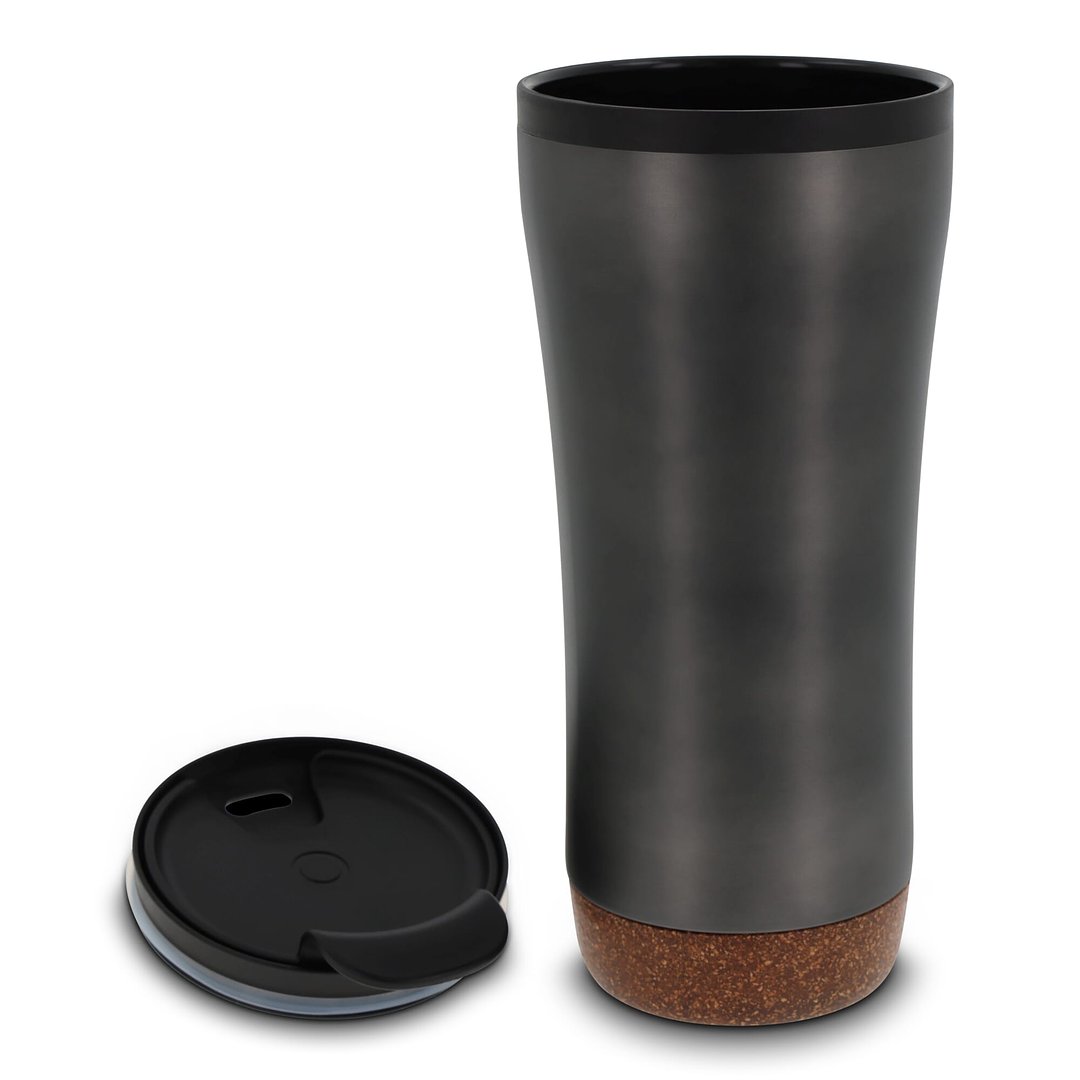 Doppelwandiger Becher mit einem Korkboden 480ml Benjaspan