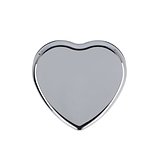 Lippenbalsam in Flacher metallischer Herzformdose Benini