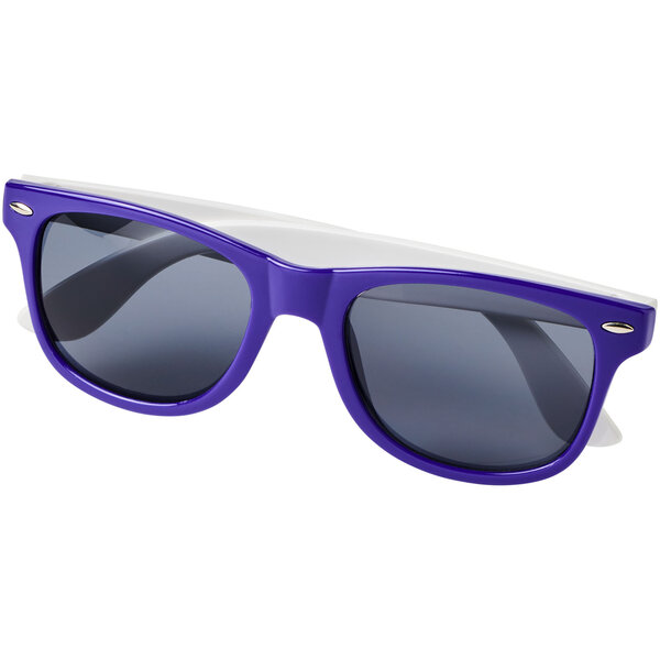 Sonnenbrille mit weissen Bügeln - Natrun