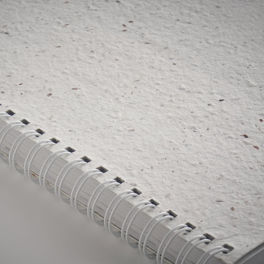 DIN A5 Notizbuch Samenpapier Uelvri