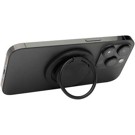 Magnetische Smartphonehalterung aus recyceltem Kunststoff mit Ringständer - Itlio