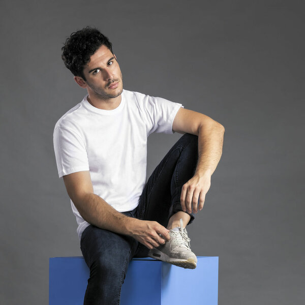 Erwachsene Weiß T-Shirt Idium