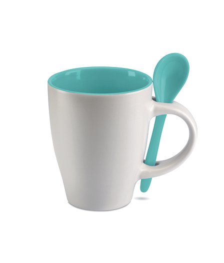 Becher mit Löffel Grin