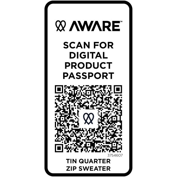 Aware™ Pullover mit Half-Zip Reissverschluss aus recyceltem Material Unisex - Ven