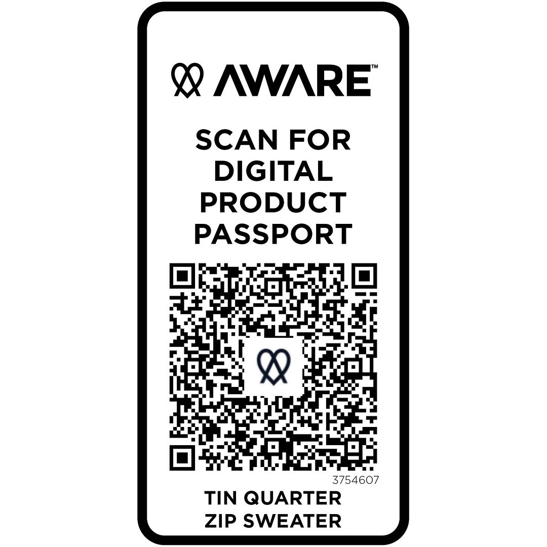 Aware™ Pullover mit Half-Zip Reissverschluss aus recyceltem Material Unisex - Ven