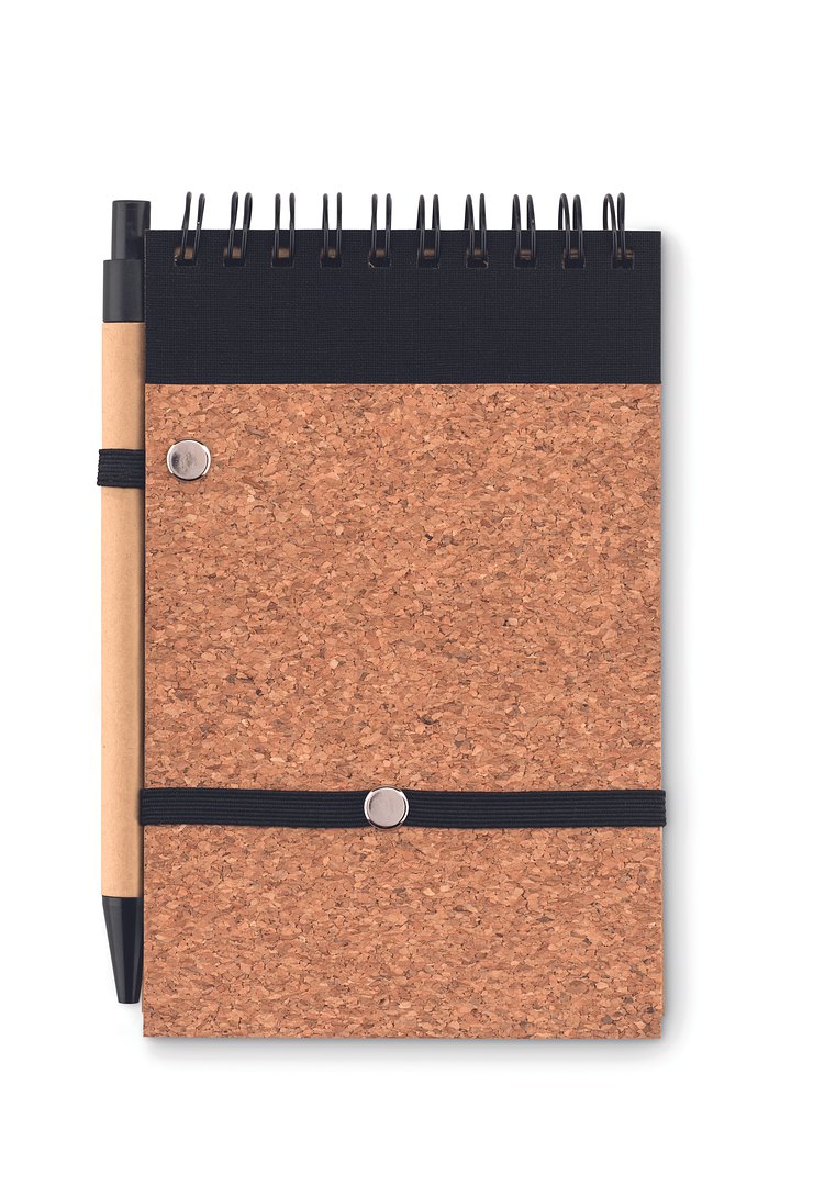 DIN A6 Notizbuch mit Kork Renga