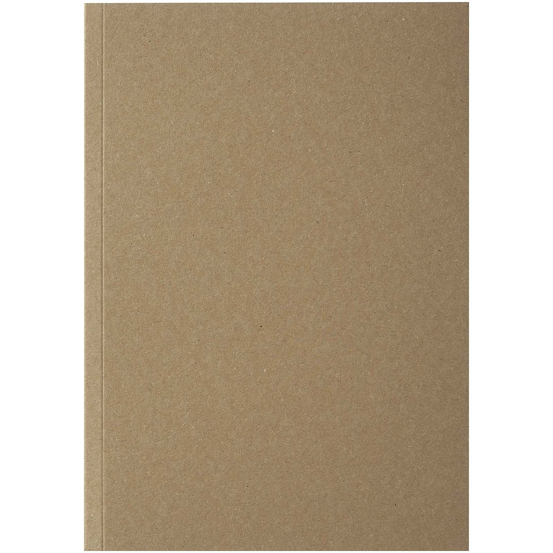 Austen A5 Softcover Notizbuch aus recyceltem Kraftpapier – 50 Blatt - Anna