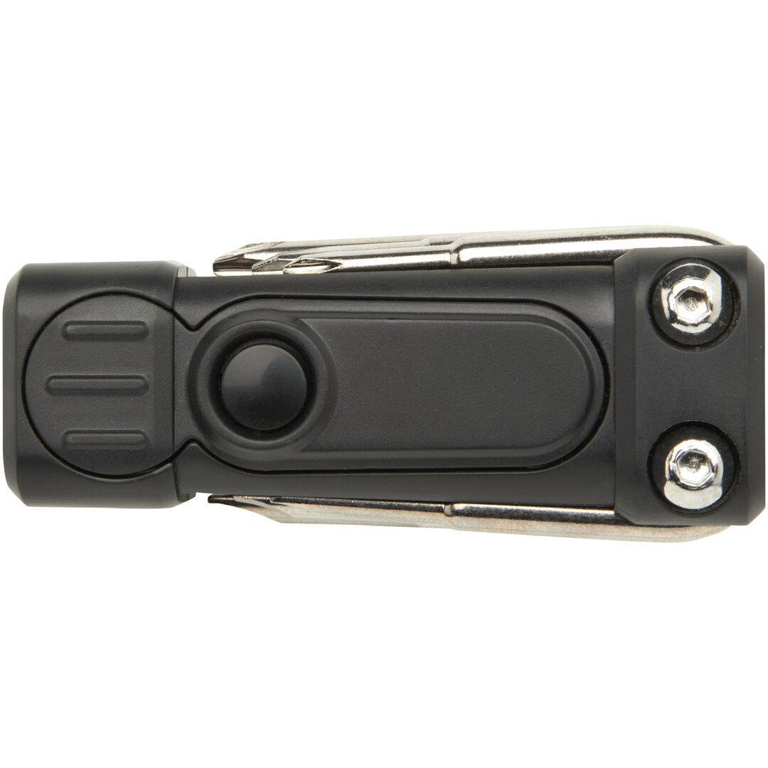 8-in-1 Schraubenzieher-Set aus recyceltem RCS Kunststoff mit Taschenlampe - Nelyco