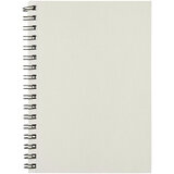 A6 farbiges recyceltes Notizbuch mit Spiralbindung - Adalbri