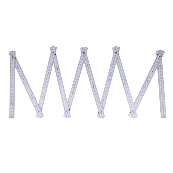 Zollstock Holz 2m Premium lackiert Dicorioli