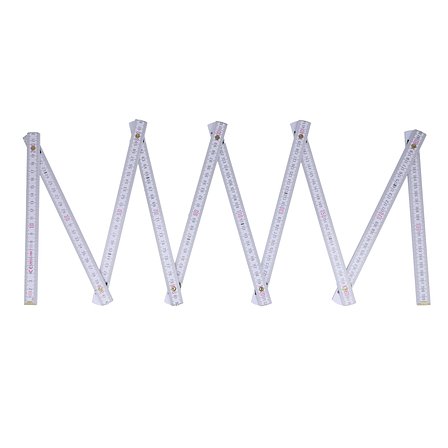 Zollstock Holz 2m Premium lackiert Dicorioli