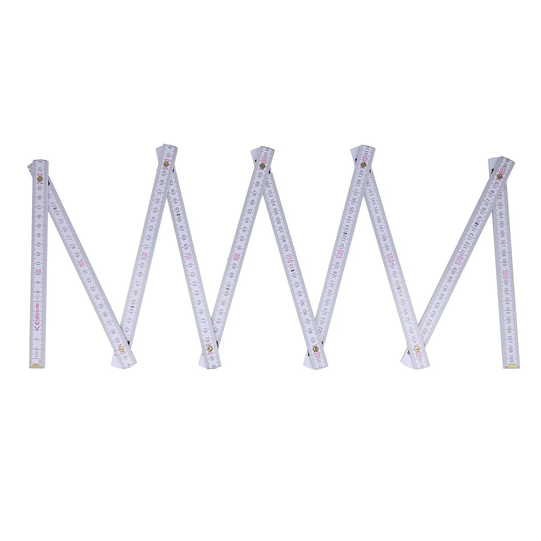 Zollstock Holz 2m Premium lackiert Dicorioli