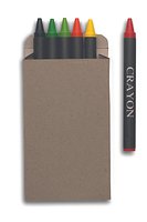 Wachsmalkreide 6-teilig Nestiat