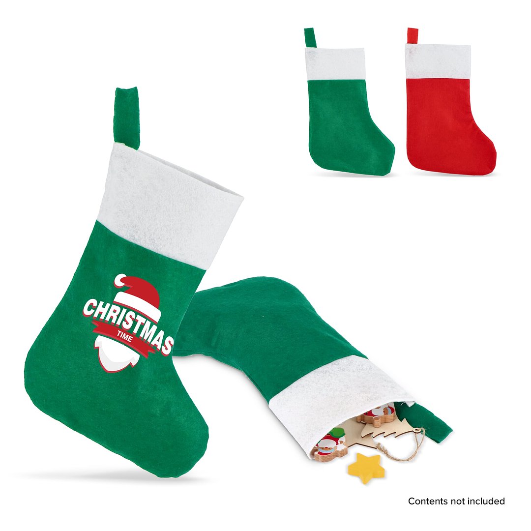 Weihnachtsstrumpf aus Filz 43cm Lüzzi