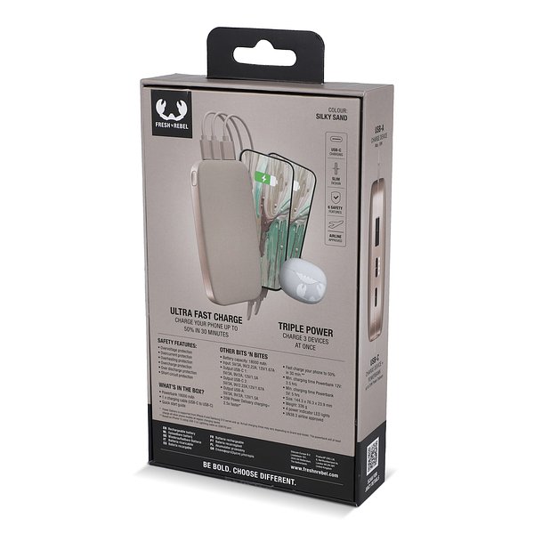 Powerbank 18.000mAh USB-C Ultra Fast Charging 20W Divat