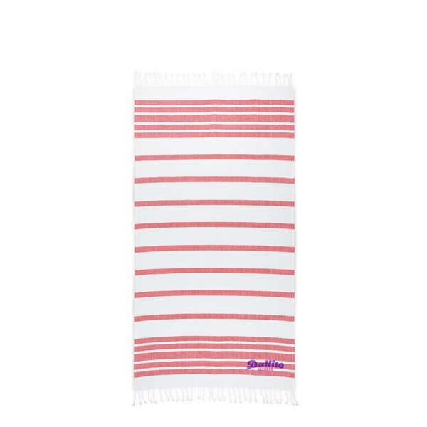 Strandtuch aus Baumwolle (70% recycelt) und Polyester (30% recycelt) Cillinas