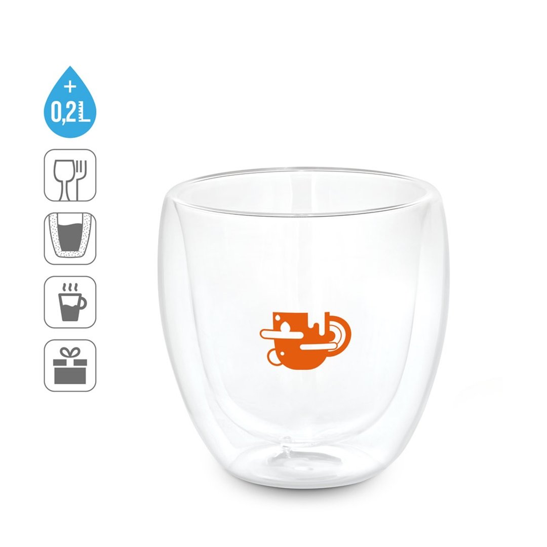 Glasbecher 220ml Doldina