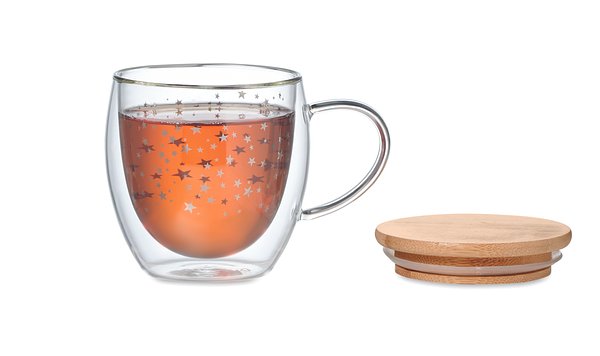 Becher Borosilikatglas Stern Bistein