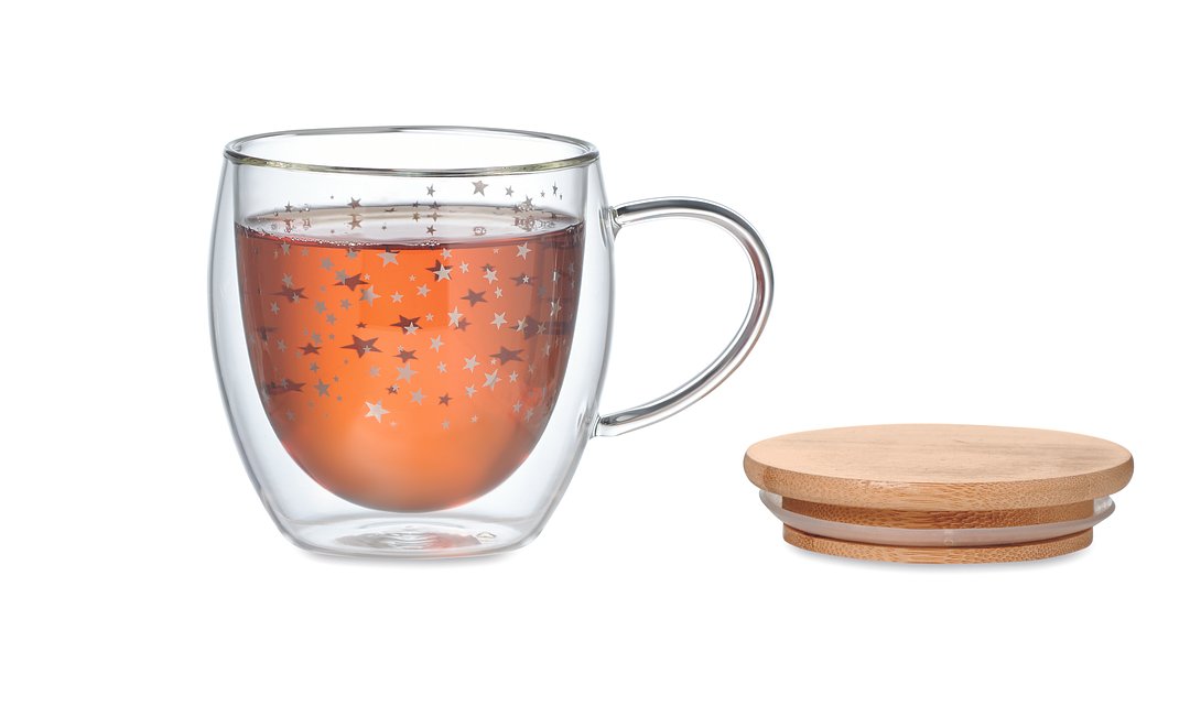 Becher Borosilikatglas Stern Bistein