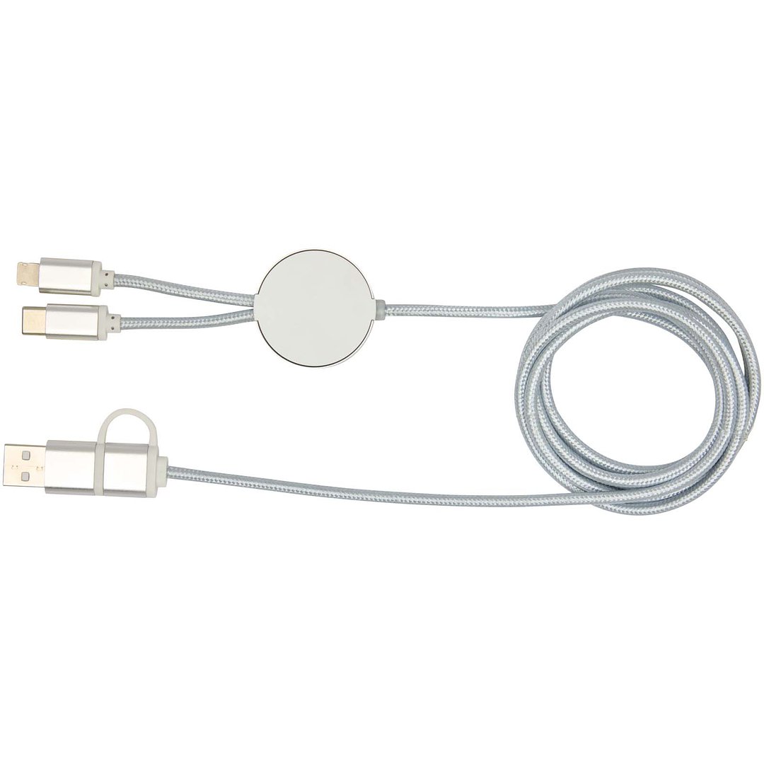 150 cm 5-in-1 Kabel aus recyceltem Kunststoff für Datenübertragung und 27W Schnellladung - Bensehili