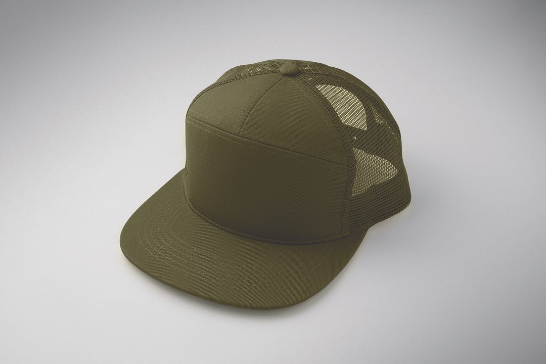 Flache Kappe 7 Panels Vicoregun