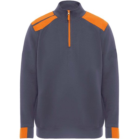 Pullover für Herren mit halbem Reissverschluss, 280 g/m2 - Anns