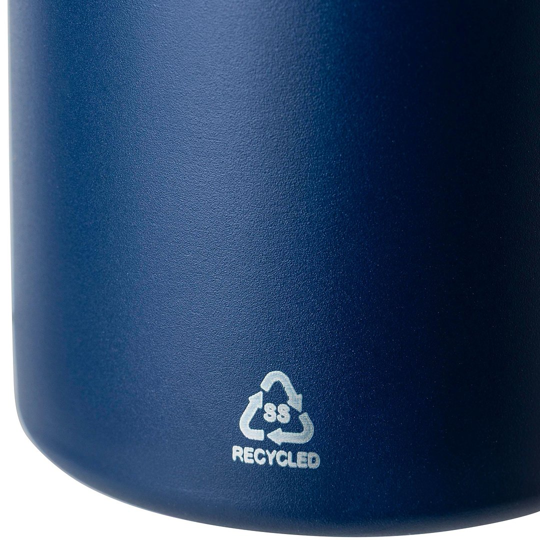 Recycelte doppelwandige Flasche aus Edelstahl 600 ml Bensehill