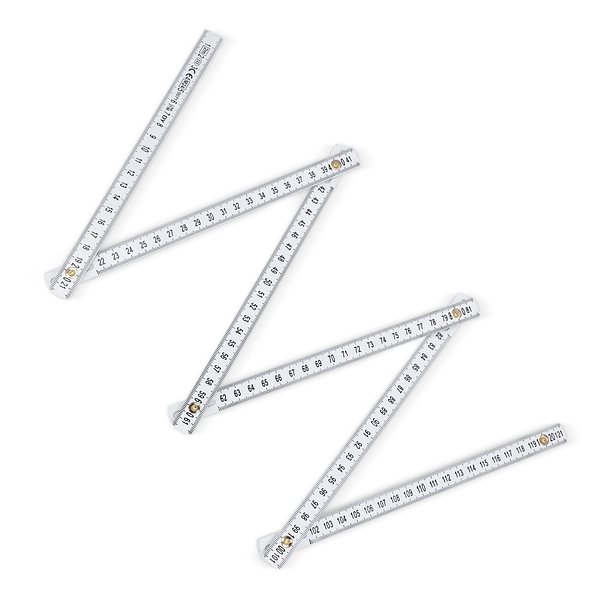 Kalibrierter faltbarer Zollstock 2m Luolli