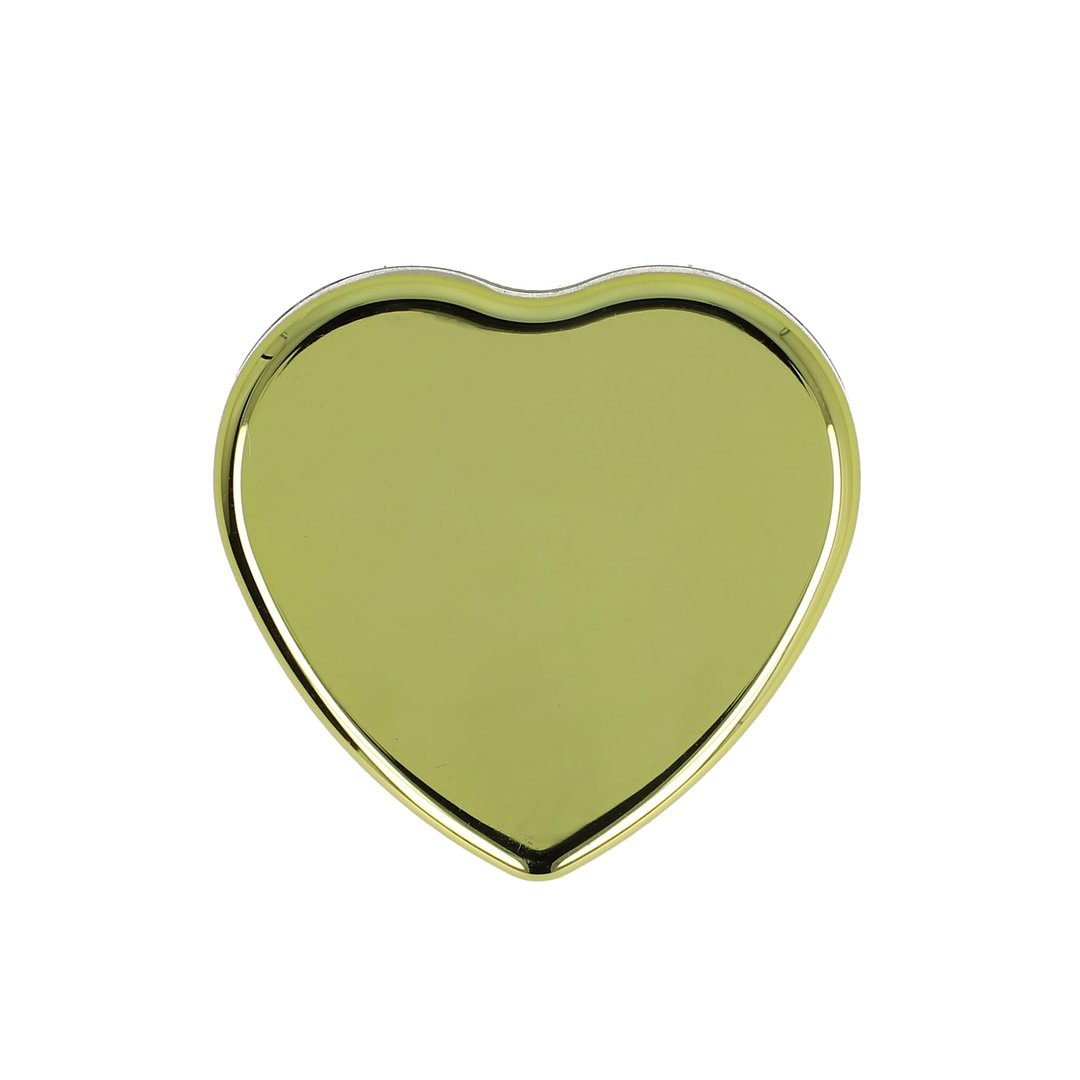 Lippenbalsam in Flacher metallischer Herzformdose Benini