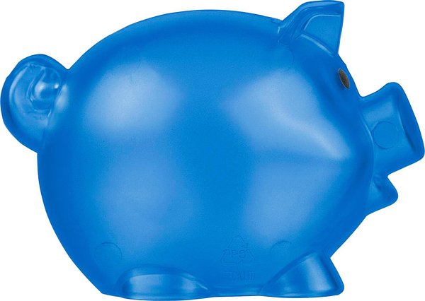 Recyceltes PS-Kunststoff-Sparschwein Steivin