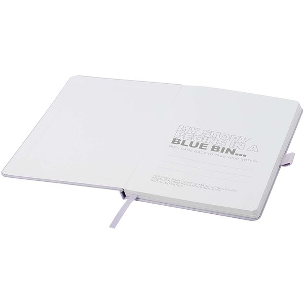 A5 Notizbuch aus recyceltem Papier mit Cover aus recyceltem PET - Razer