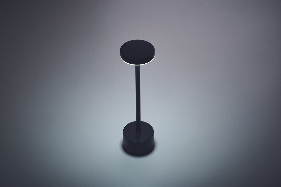 USB-Tischlampe aus Aluminium Ainanst