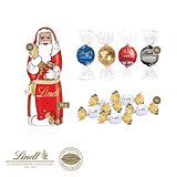 Premium-Präsent mit Lindt Weihnachtsmann „Maxi“