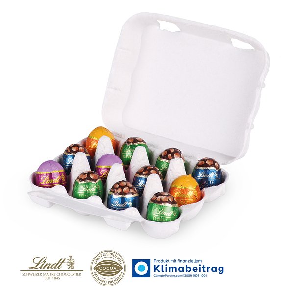 Schoko-Eier 12er-Set mit Lindt Cerealien-Eier