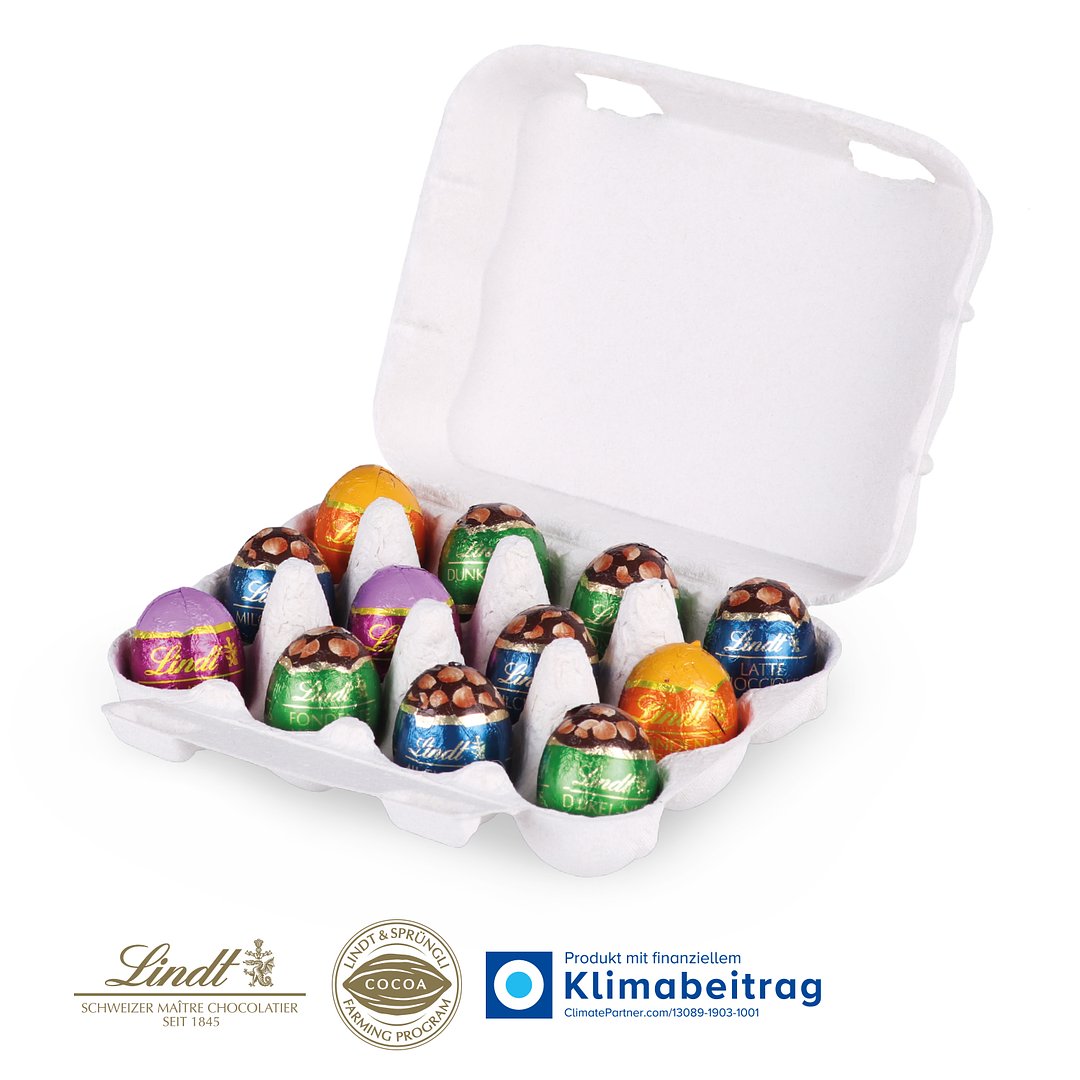 Schoko-Eier 12er-Set mit Lindt Cerealien-Eier