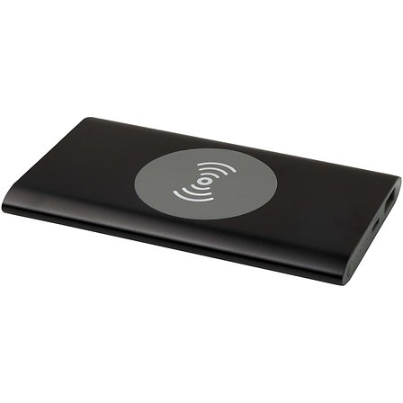 4000 mAh Typ-C kabellose Powerbank aus recyceltem Aluminium - Rudylan
