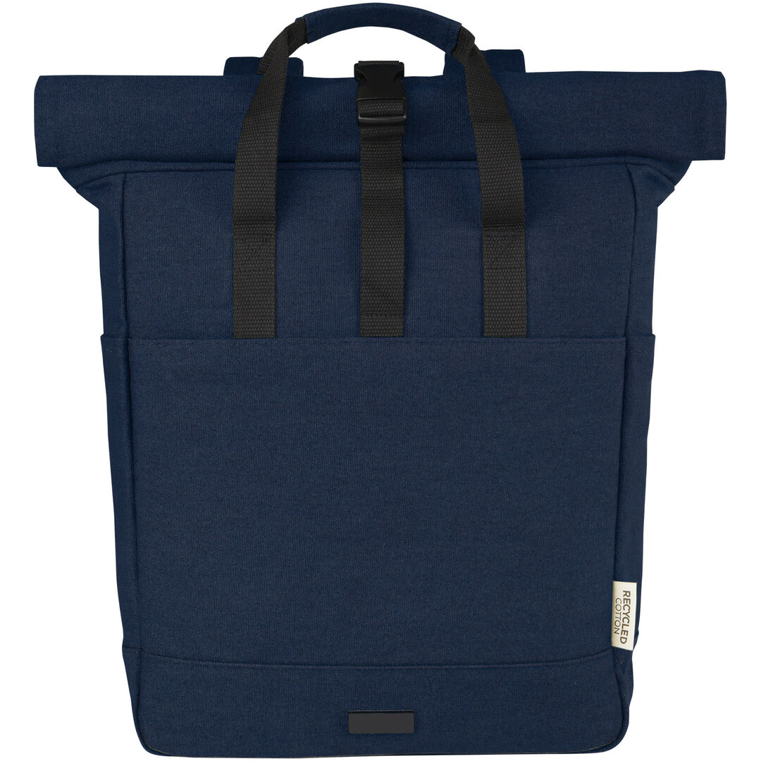 15" GRS Rolltop Laptop-Rucksack aus recyceltem Canvas 15 L - Luri