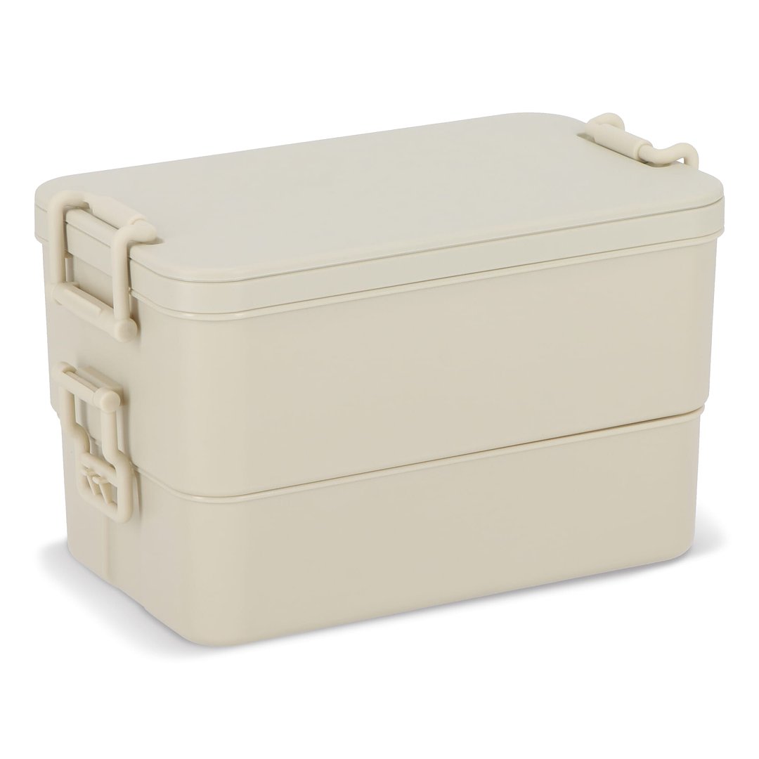Doppelte Lunchbox mit Besteck Ylanin