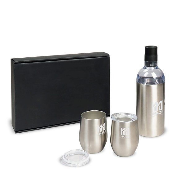 Wein-Set mit zwei Bechern Uelyly