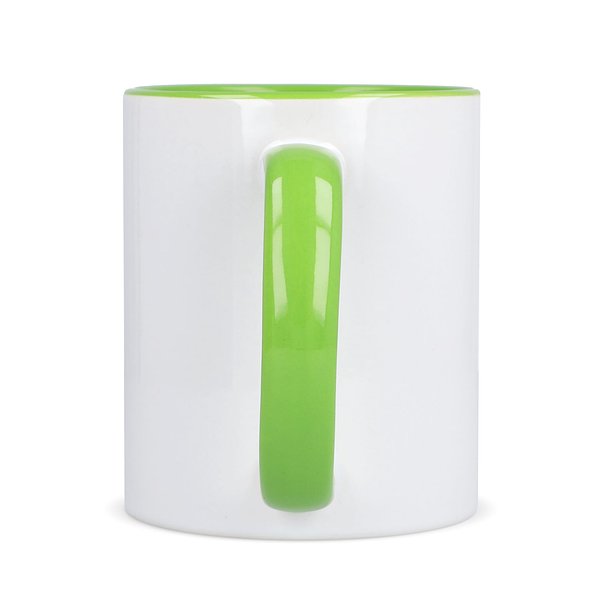 Oslo Sublimationsbecher farbig innen & Griff 300ml Oleyca