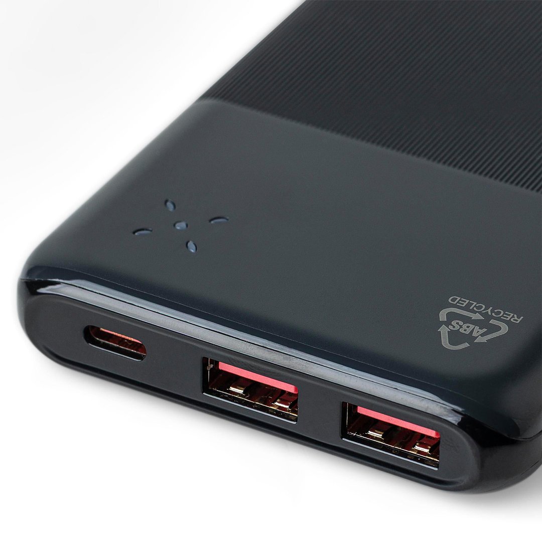 Recycelte ABS-Powerbank Iteivan