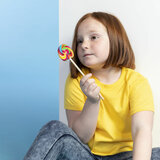 Kinder Farbe T-Shirt Idcom