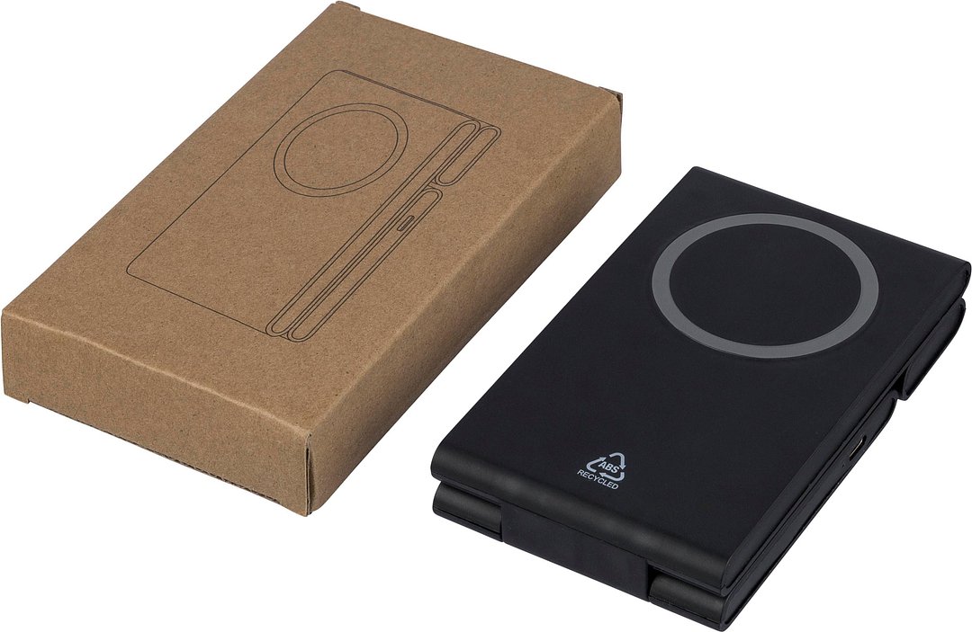 Recyceltes ABS 3-in-1 magnetisches kabelloses Ladegerät Stiana
