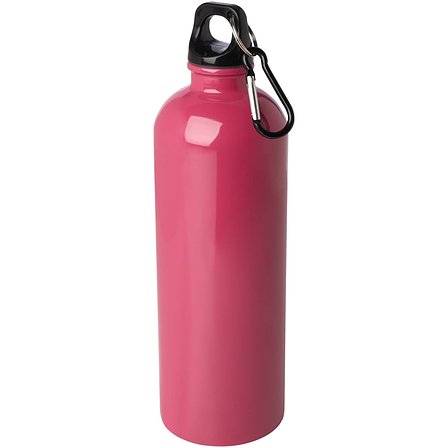 750 ml RCS-zertifizierte, einwandige Trinkflasche aus Edelstahl mit Karabinerhaken - Lüth