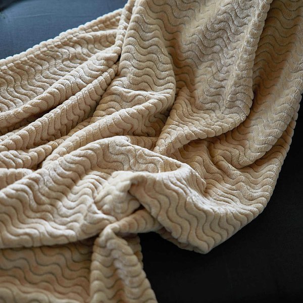 Agnes Fleece Plaid 130x170 cm Litta