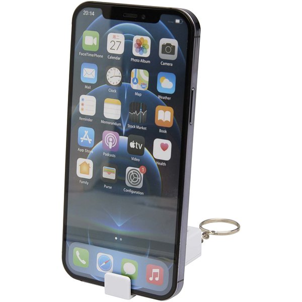 Telefonladestation aus recyceltem Kunststoff mit Fidget-Toy - Lüthola