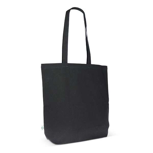 Einkaufstasche Bio-Baumwolle farbig lang 270g/m² 42x12x43 cm Marjaspat