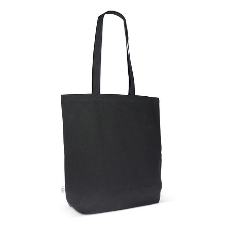 Einkaufstasche Bio-Baumwolle farbig lang 270g/m² 42x12x43 cm Marjaspat
